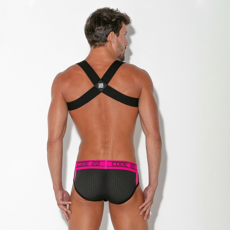 Basic Elastic Harness Black 43363