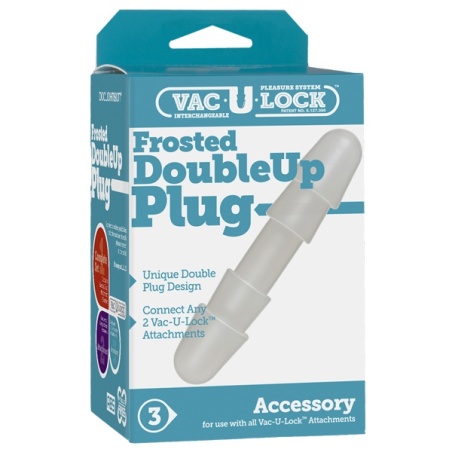 Double Up Butt Plug Vac-U-Lock 43420