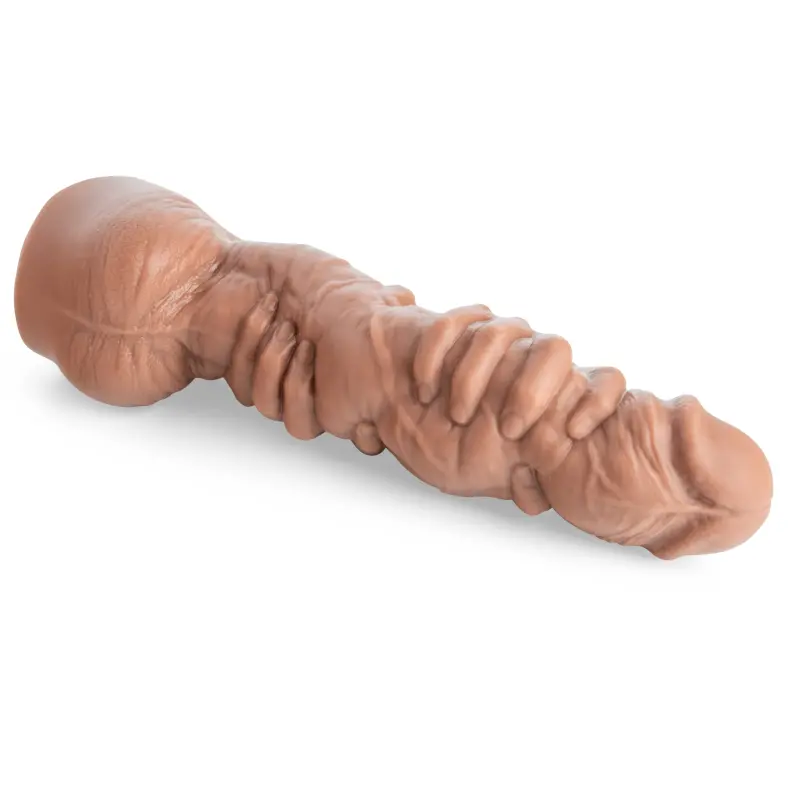 Gode fisting Dana's Grip Hankey's Toys, deux mains + hampe | Dark-Ink