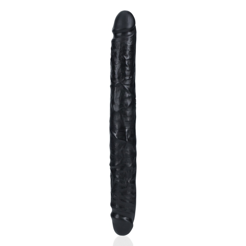 Slim Double Ended Dong Black 30,5cm - 12" 43605