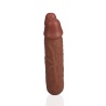 U Shaped Double Dildo Tan 12.7cm - 5"