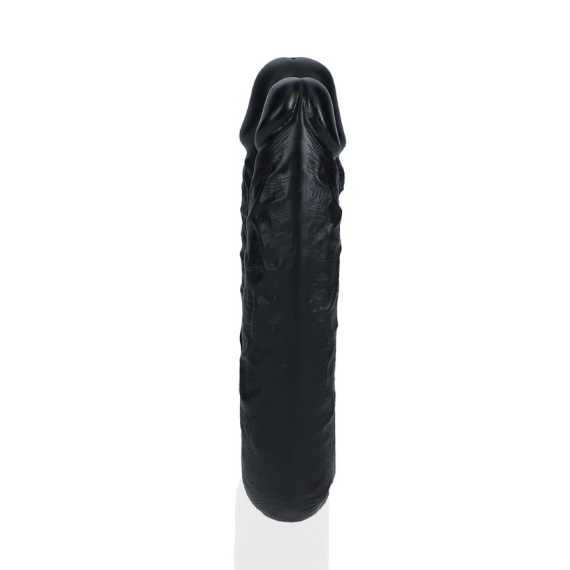 U Shaped Double Dildo Black 12.7 cm 43620