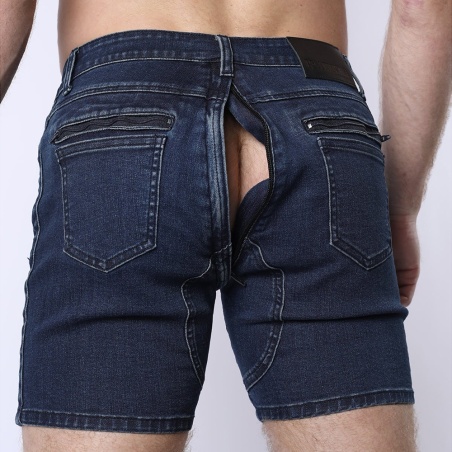 CASTRO DENIM ZIPPER SHORT 43934