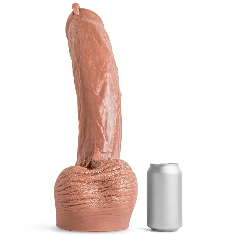 Hankey's Toys Drew Sebastian Realistic Dildo, Prince Albert | Dark-Ink