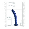 Beaded Silicone G-Spot Dildo 20.5cm