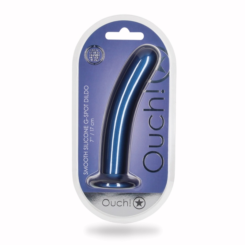 Smooth Silicone G-Spot Dildo 17 cm 44117