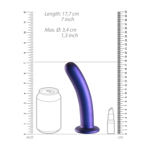 Smooth Silicone G-Spot Dildo 17 cm 44121