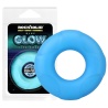 The Lifesaver Cockring de Silicona Azul Fosforecente