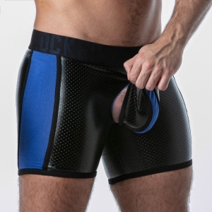 Punch Hole Boxer Brief Azul 44712