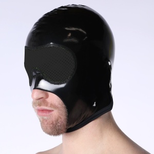 Black Chrome Mesh Eye Hood Schwarz 44864