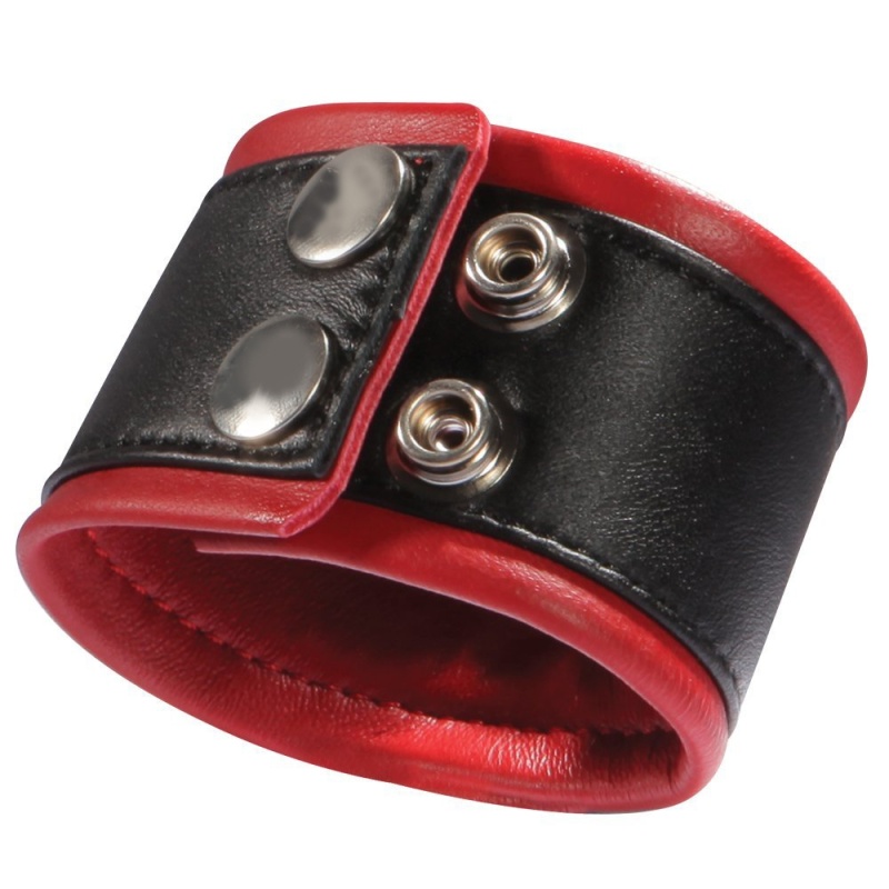 Leather Wrist Band rot 44988