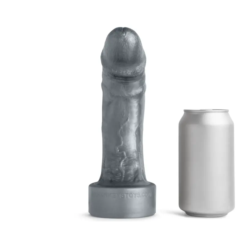 Hankey's Toys Captain's Hook Prostate Dildo, extreme curve | Dark-Ink