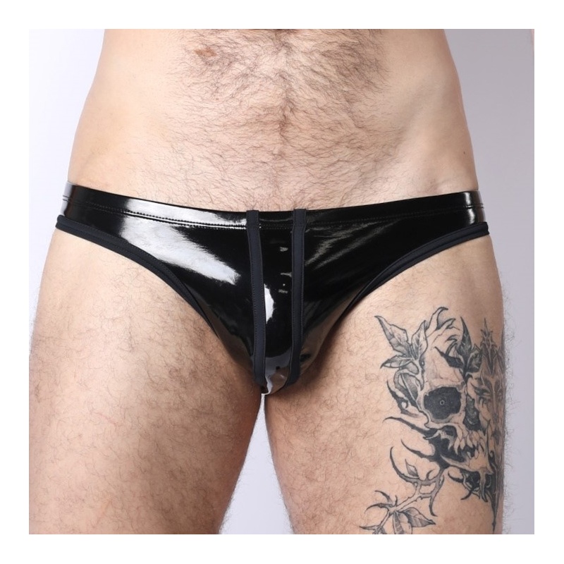 Black Chrome Low Rise Brief Noir 45042