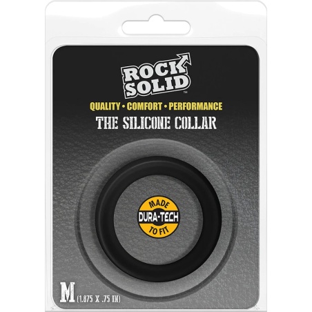 The Silicone Collar Black M 45081