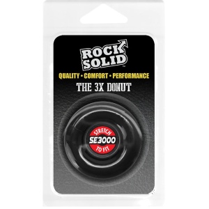 The Donut 3X - Cockring Black 45101