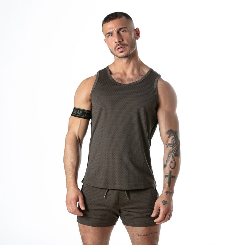 SWEAT IT Tanktop Khaki 45187