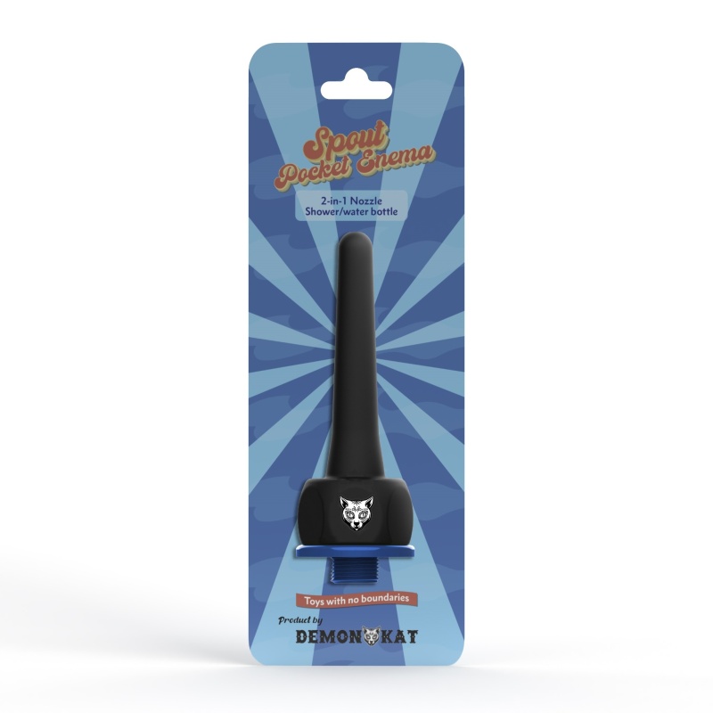 Spout Pocket Silicone Enema 45378