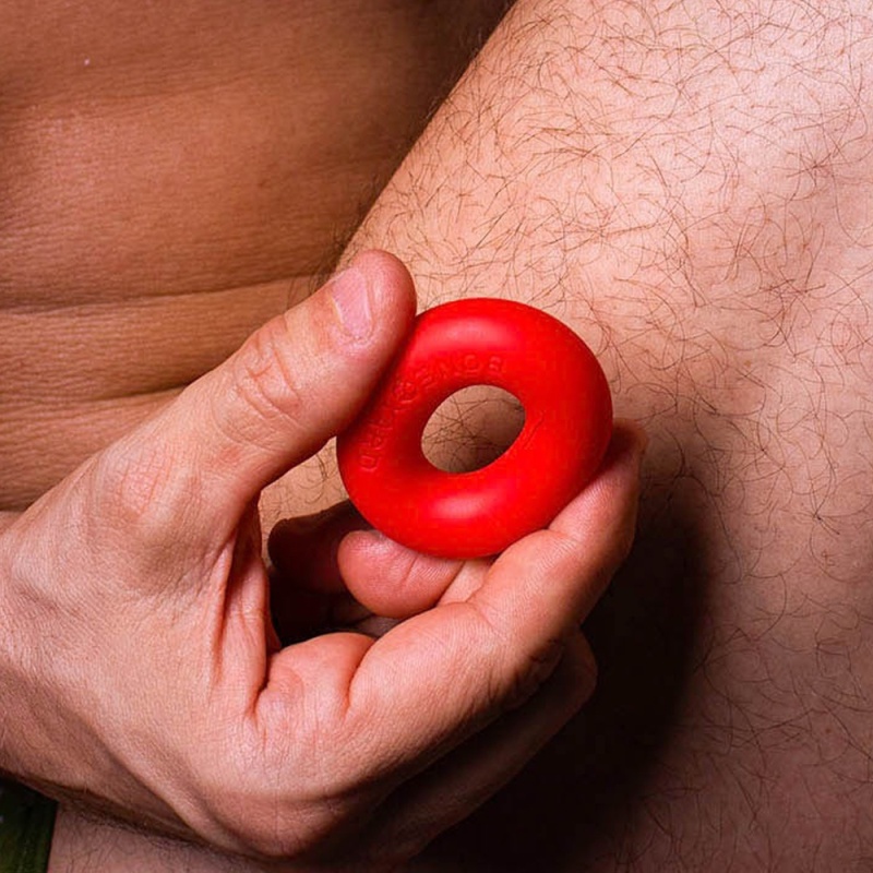 Ultimate Cockring Silicone Boneyard Red 45623