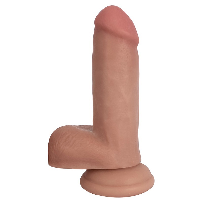 Bareskin Dildo with Balls 15.25cm 45716