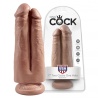 Two Cocks One Hole 7" 17cm Tan