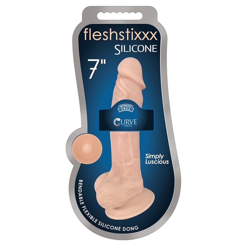 Fleshstixx Flexible Bendable Silikon Dong 18cm 45782