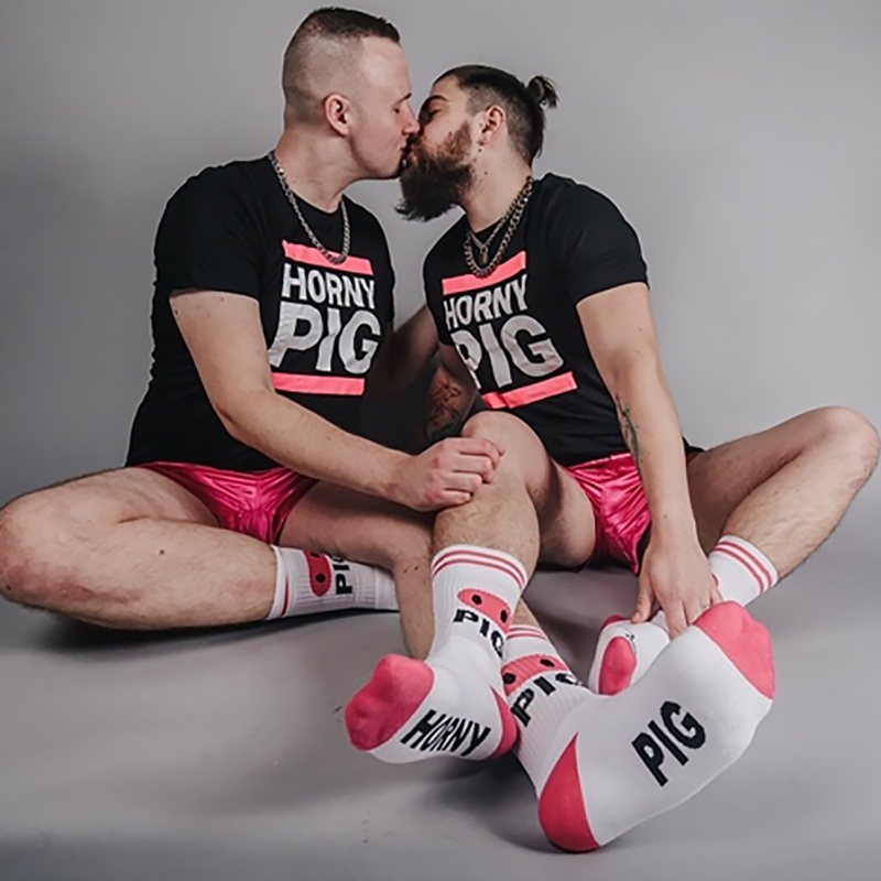 Sk8erboy Horny Pig Socks Blanco 45824