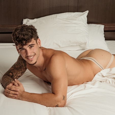 Jockstrap Tight End Swimmer Beige 45885