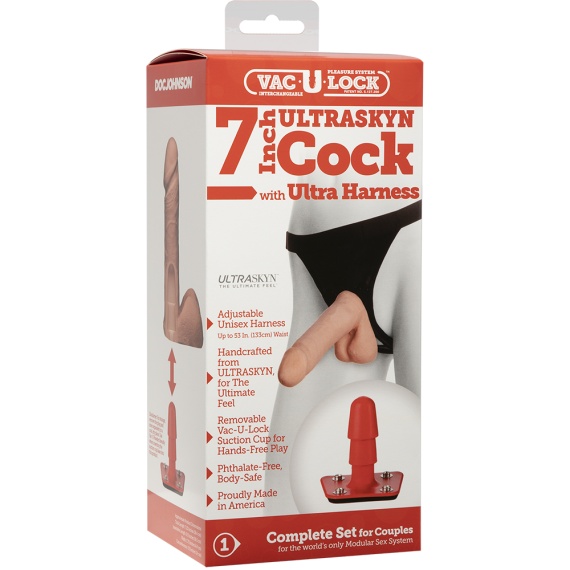 Realist Cock + Ultra Harness 7" / 18 cm