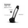 MODEL 1 DILDO DUAL DENSITY BLACK 7"/17.78CM7,5 cm