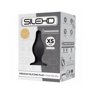 SILICONE BUTT PLUG DUAL...