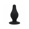 DUAL DENSITY SILICONE PLUG BLACK L
