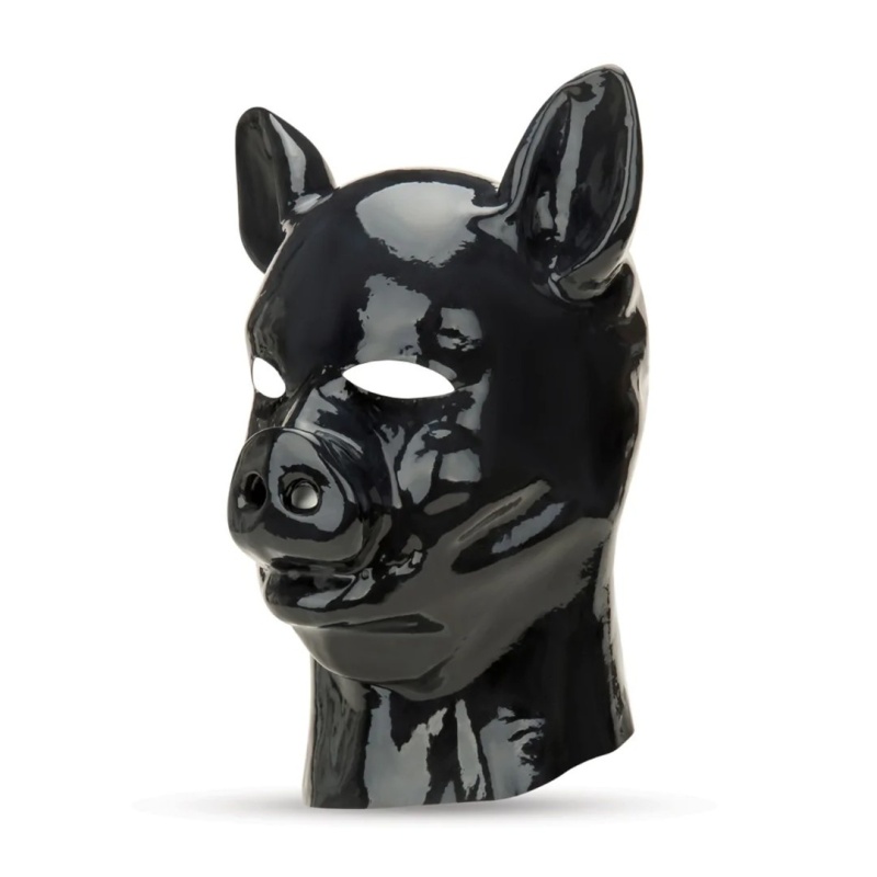 Latex Pig Hood 46256