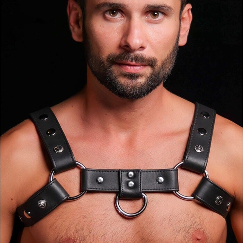 Silver Snap Bulldog Harness 46367
