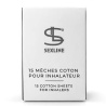 Recharges 15 meches coton pour inhalateur Sexline
