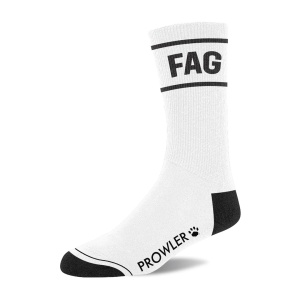 Prowler Fag Socks White/Black