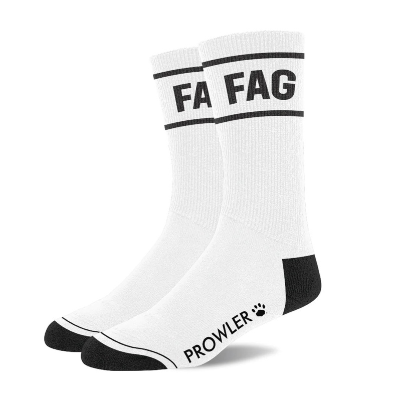 Prowler Fag Socks - White/Black 46747