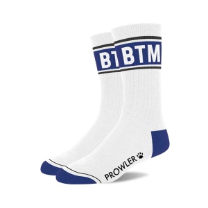 Prowler Btm Socks  White/Blue 46749
