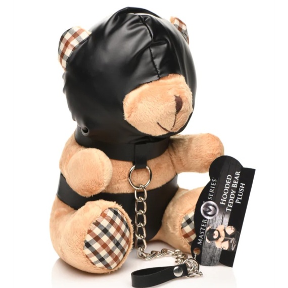 Master Series Hooded Bondage Teddy Bear