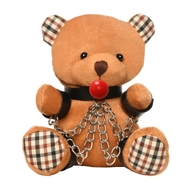 Master Series Gagged Teddy Bear Plush 46785