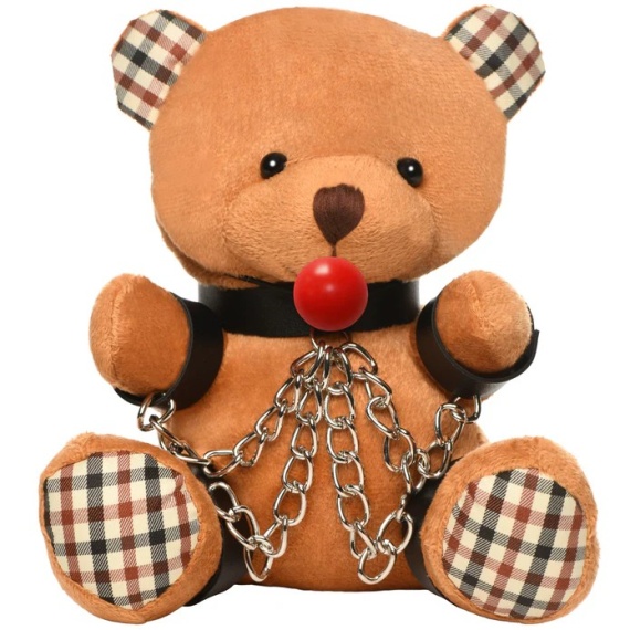 Master Series Gagged Teddy Bear Plush