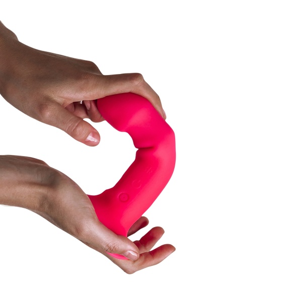 HITSENS 3 DUAL DENSISTY SILICONE VIBRATING PLUG 16.7CM