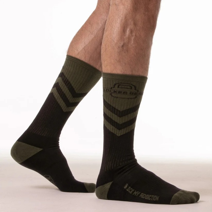 PADLOCK KNEE HIGH SOCKS