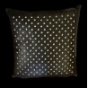 STUDED LEATHER PILLOW "ALFRED"