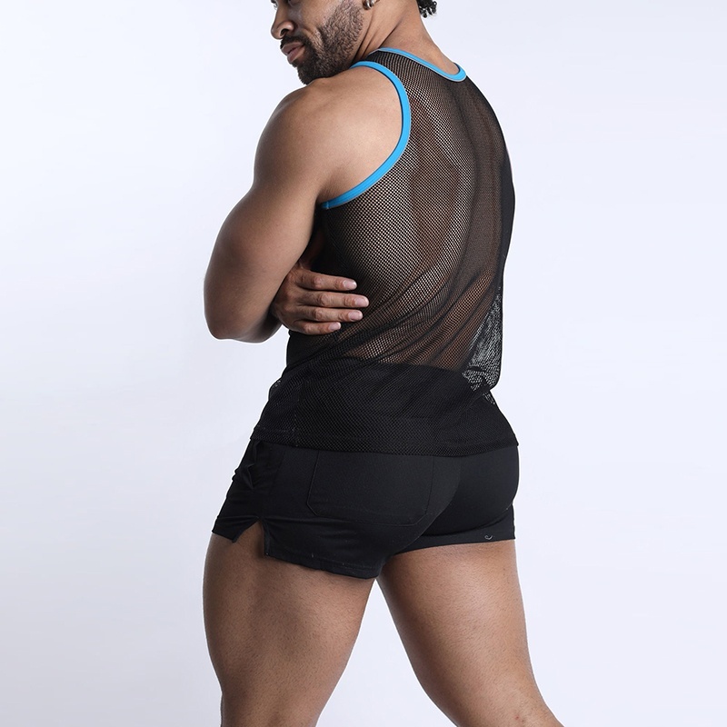 Chain Reaction Mesh Tank Top 47233