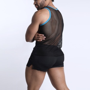 Chain Reaction Mesh Tank Top 47233