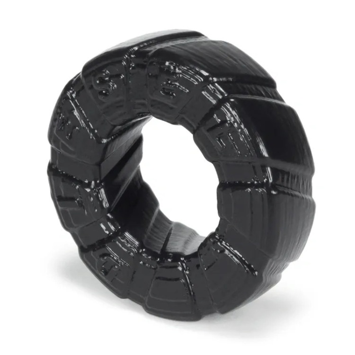 DIESEL swirl-ribbed cockring OXBALLS LIQUID PLATINUM SILICONE