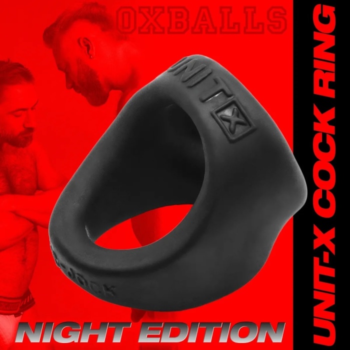 UNIT-X stretchy slimmer fit cocksling plus+SILICONE™ special edition NIGHT