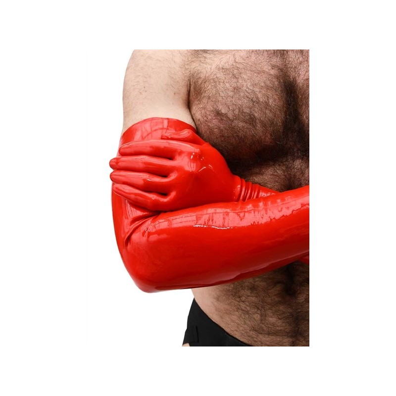 Mb rubber gloves elbow