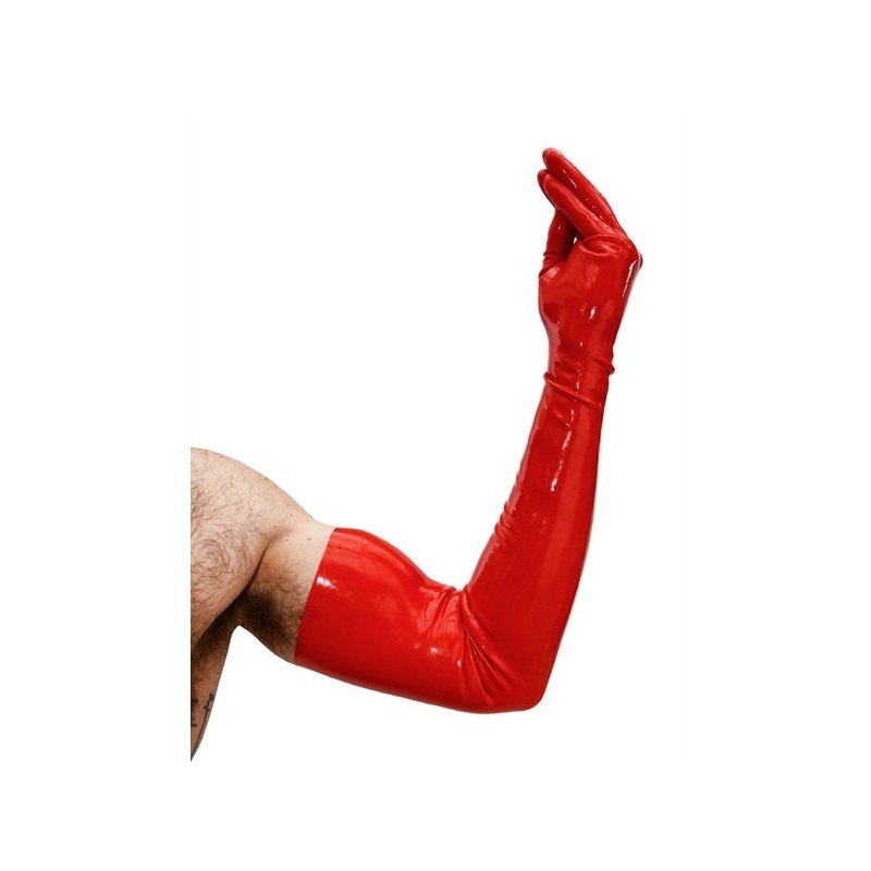 Mb rubber gloves elbow