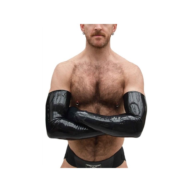 Mb rubber gloves elbow